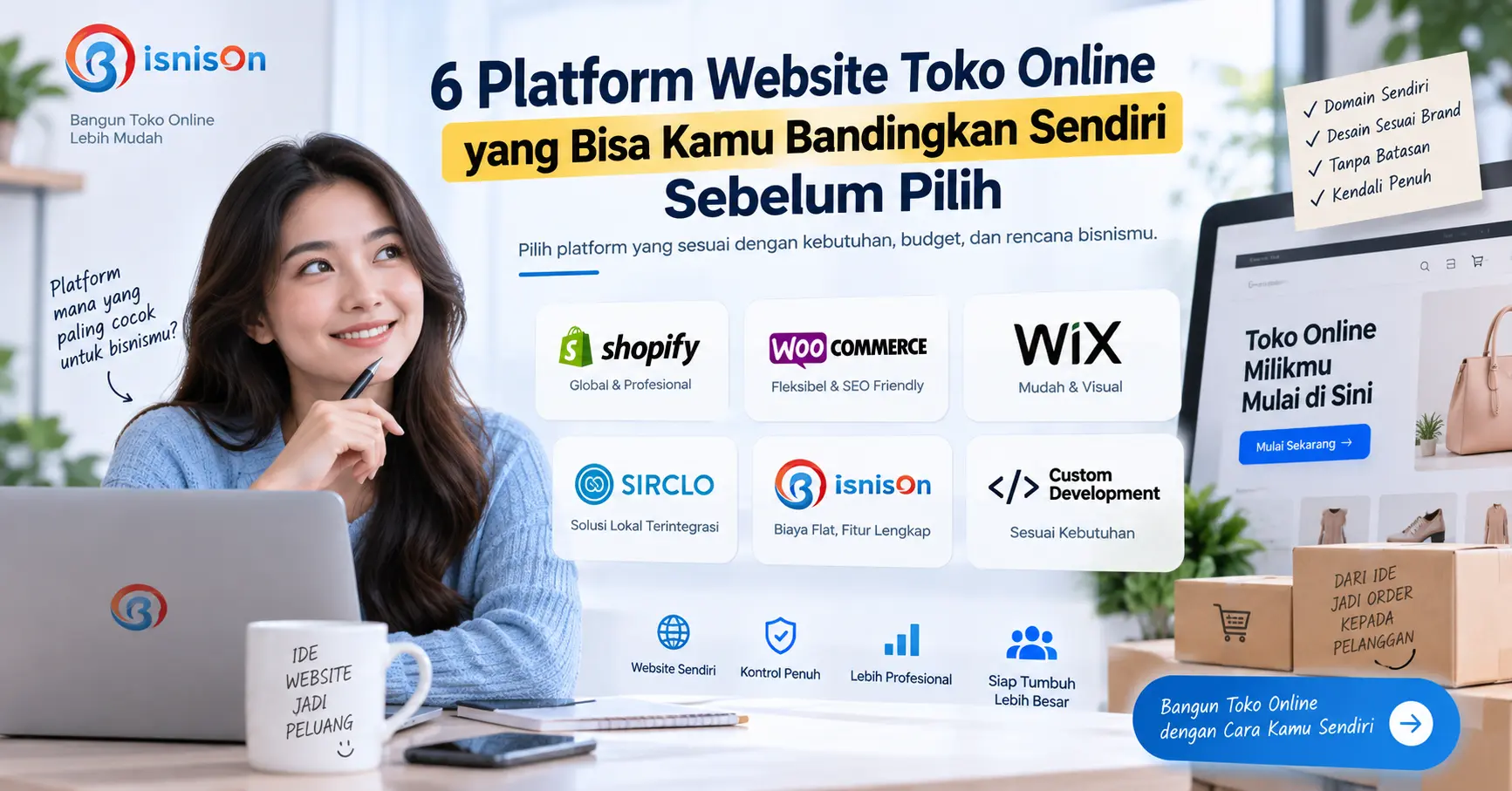 6 Platform Website Toko Online yang Bisa Kamu Bandingkan Sendiri Sebelum Pilih