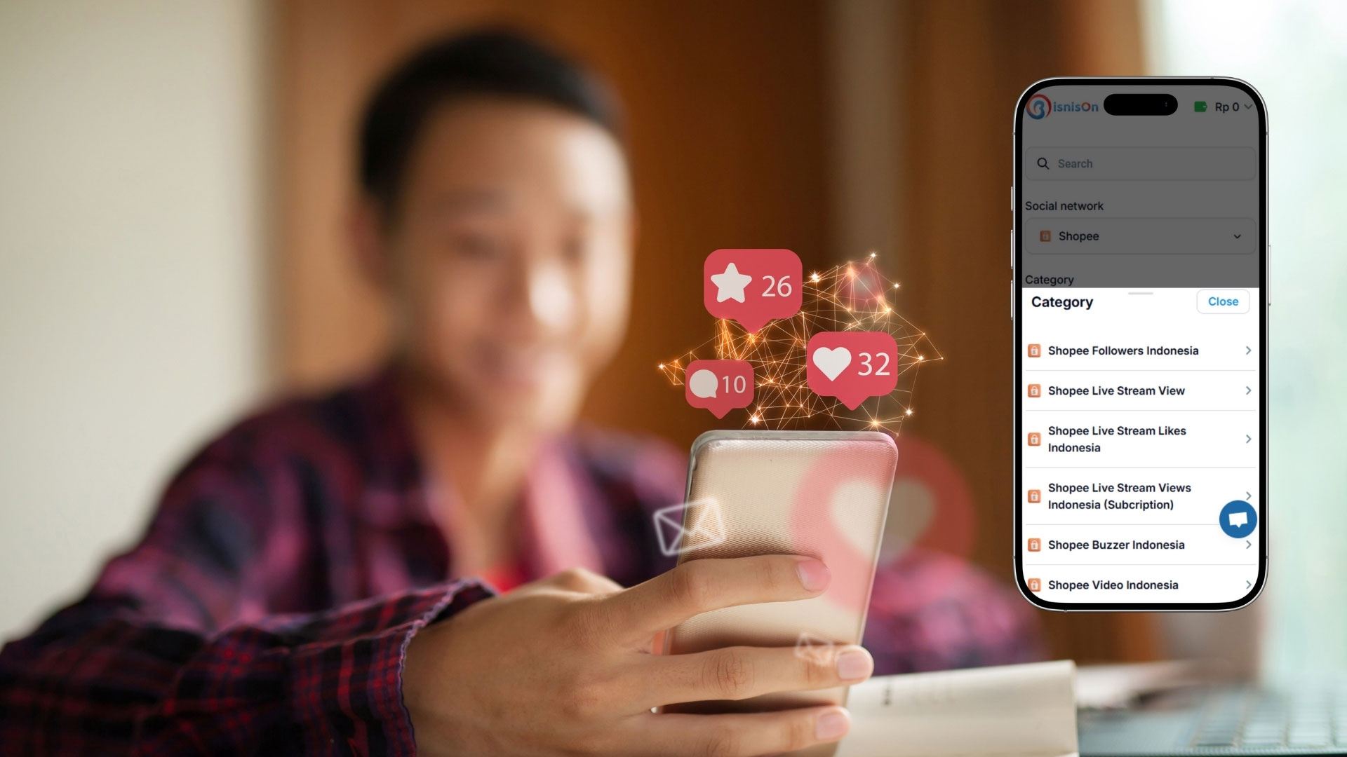 Penggunaan SMM Panel untuk boost live