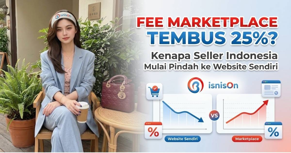 Fee Marketplace Tembus 25%? Ini Hitungan Nyata Kenapa Seller Indonesia Mulai Pindah ke Website Sendiri