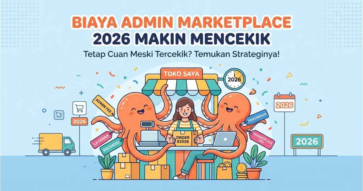 Biaya Admin Marketplace 2026 Makin Mencekik, Ini Rincian Lengkap per Platform