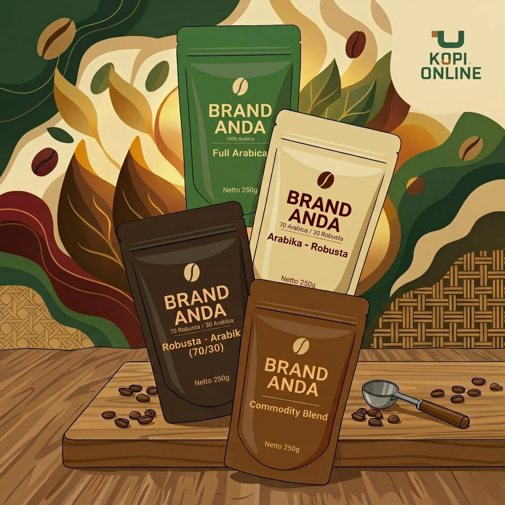 Maklon Kopi untuk Bisnis: Solusi Produksi Kopi Private Label yang Lebih Efisien