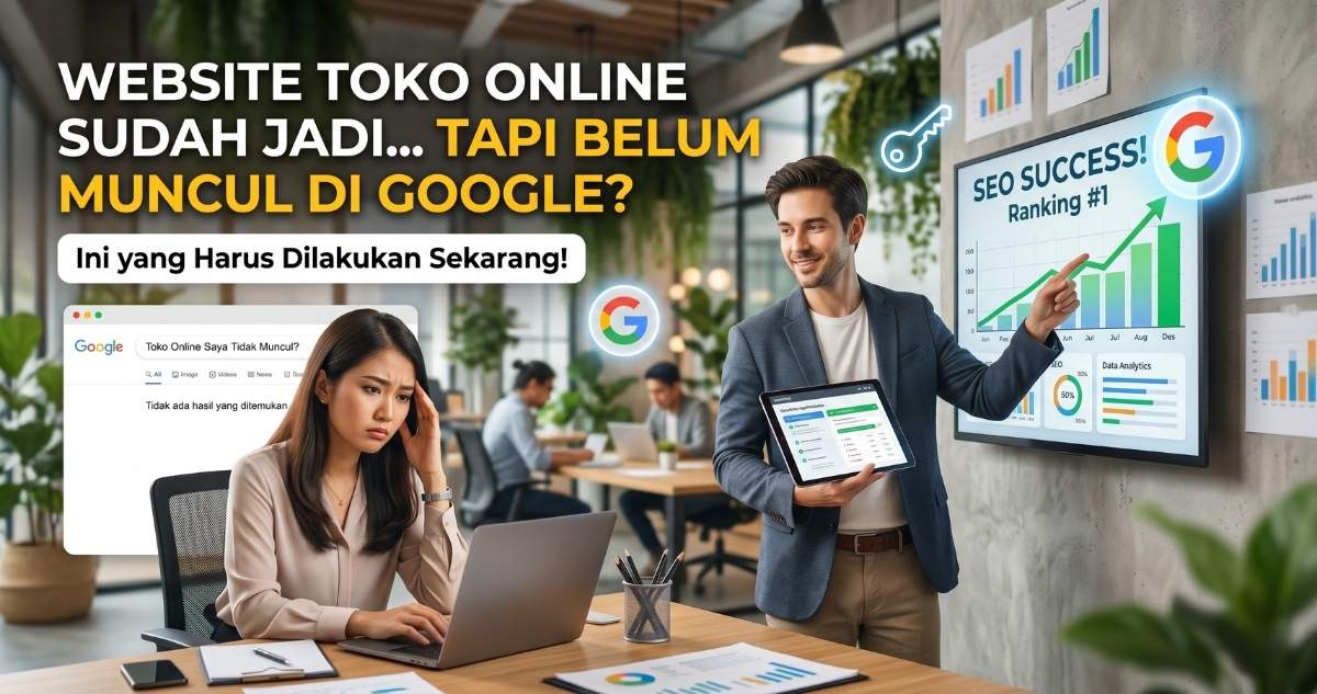 Website Toko Online Sudah Jadi, Tapi Belum Muncul di Google? Ini yang Harus Dilakukan Sekarang