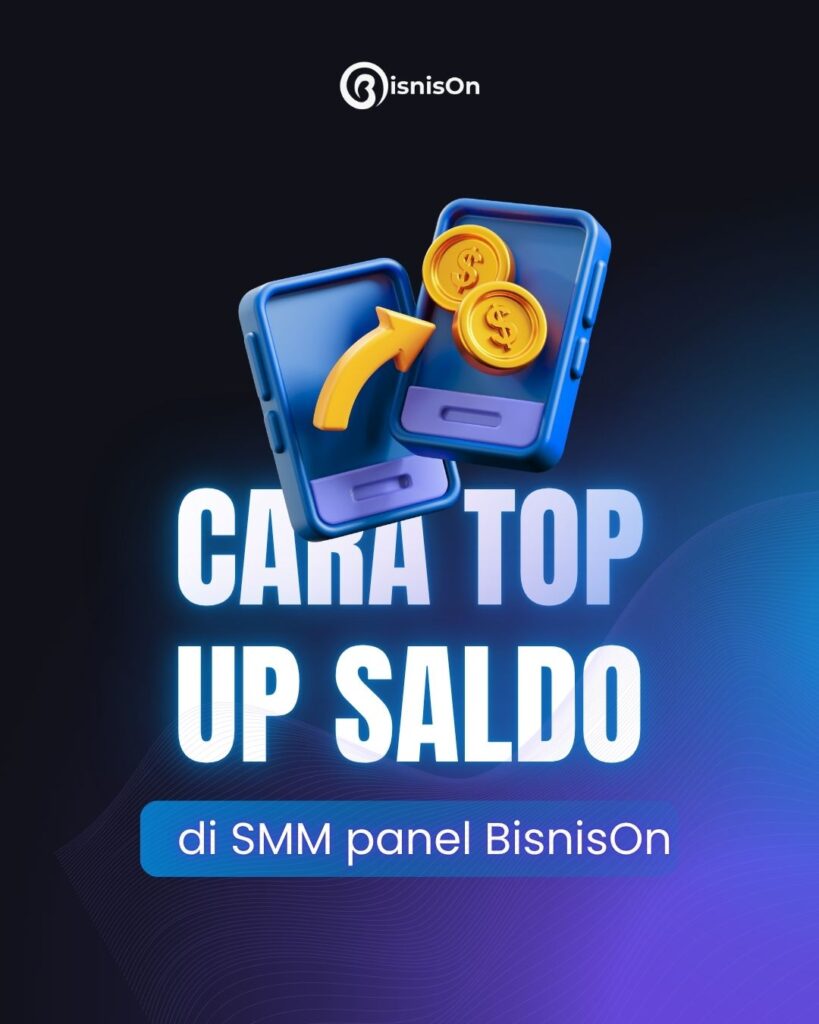 cara isi saldo BisnisOn