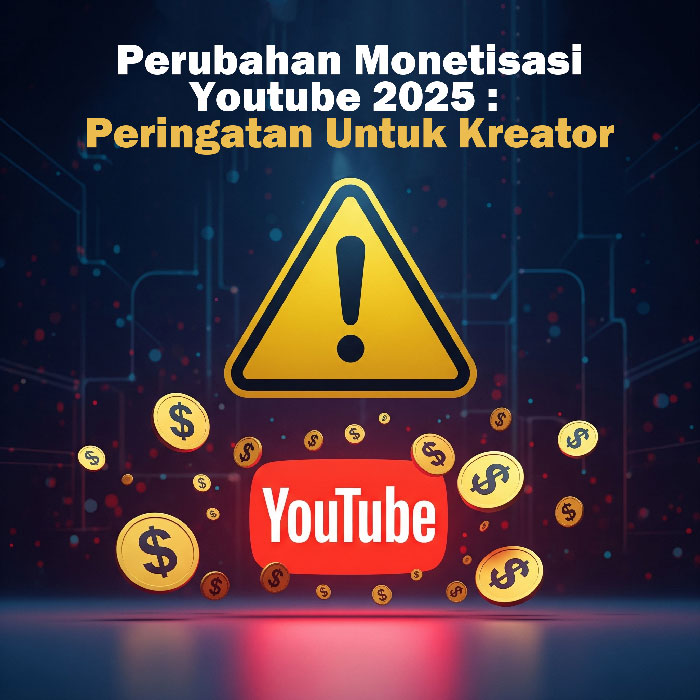 Aturan Baru YouTube 2025: Siap-siap, 7 Jenis Konten Ini Gak Bisa Lagi Cuan!