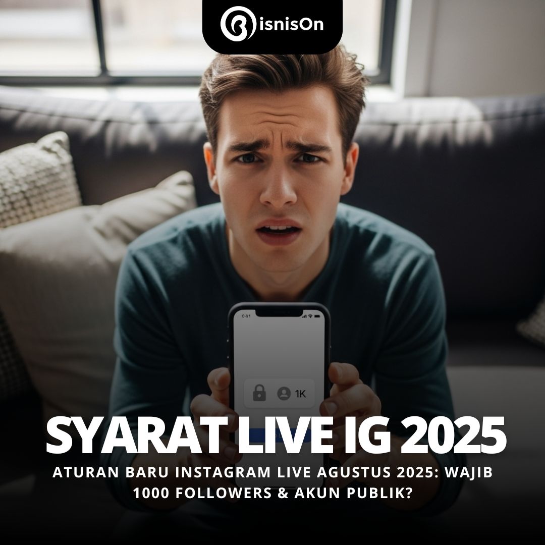 Tidak Bisa Instagram Live? Kenapa Wajib 1000 Followers & Akun Publik? Ini Jawabannya!