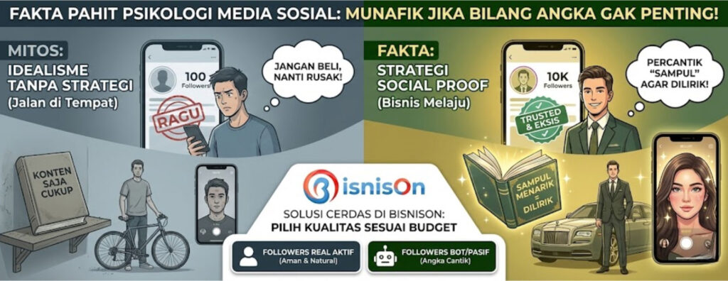 Dibohongi Guru Sosmed! Fakta: Beli Followers Gak Bikin Algoritma Tiktok/IG Rusak (Cek Faktanya) 2 Fakta Pahit Sosmed