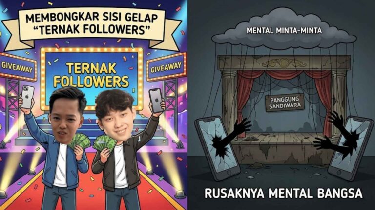 Membongkar sisi gelap ternak followers