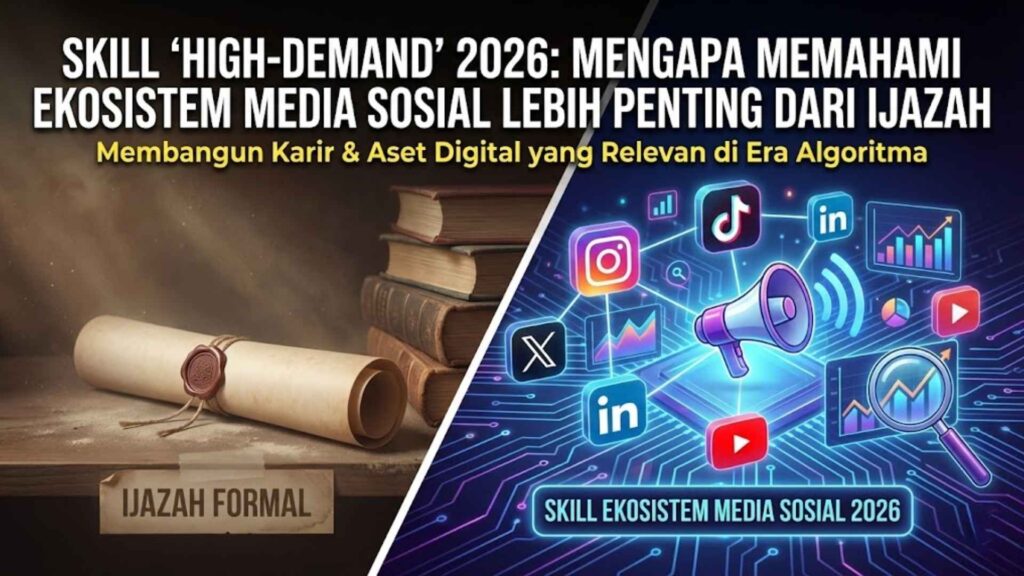 Ekosistem Media Sosial Lebih Penting dari Ijazah