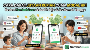 Cara Dapat Jutaan Rupiah Cuma Modal HP