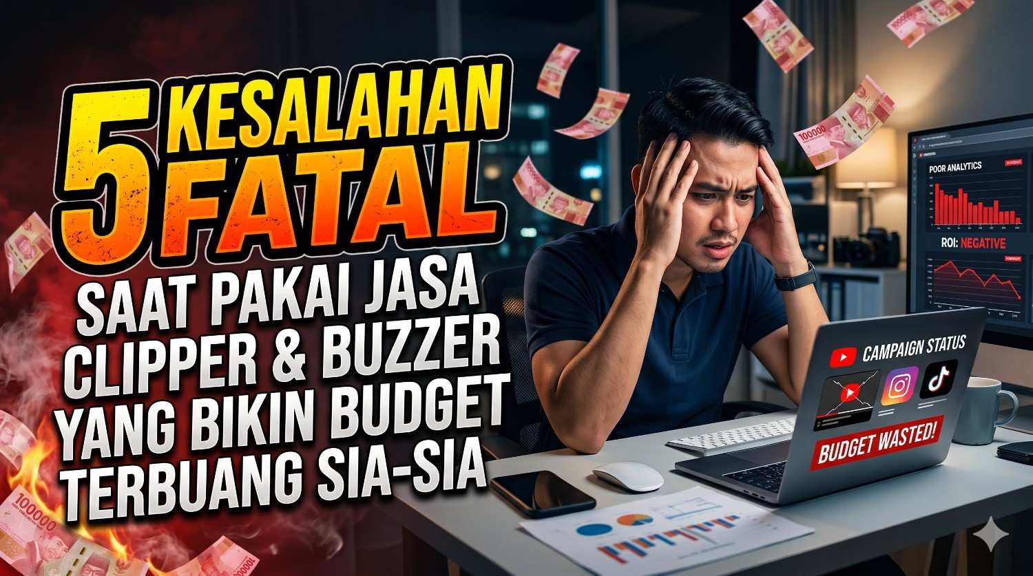 5 Kesalahan Fatal Saat Pakai Jasa Clipper dan Buzzer yang Bikin Budget Terbuang Sia-sia