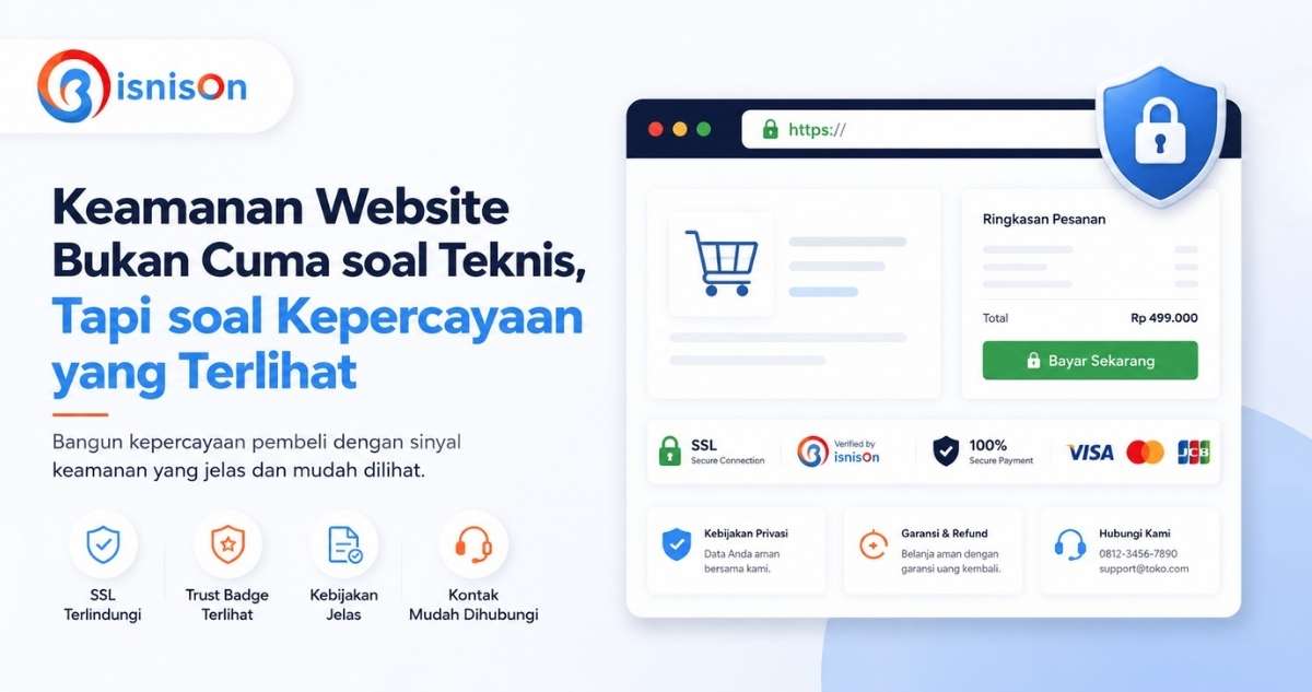Keamanan Website Bukan Cuma soal Teknis, Tapi soal Kepercayaan yang Terlihat 1 Keamanan Website Bukan Cuma soal Teknis, Tapi soal Kepercayaan yang Terlihat
